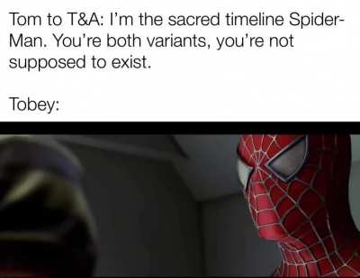 Tobey: I missed the part where that&rsquo;s my problem.