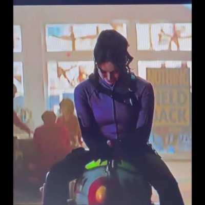 Hailee taking a ride
