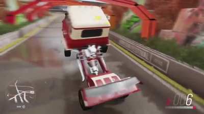 The only vehicle in Forza that has both a 0-60 time and a 0-360 time.