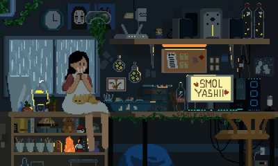 my room in pixels :&amp;gt; created by smolyashi, yours truly