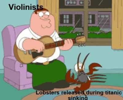 Iraq lobsters in Titanic