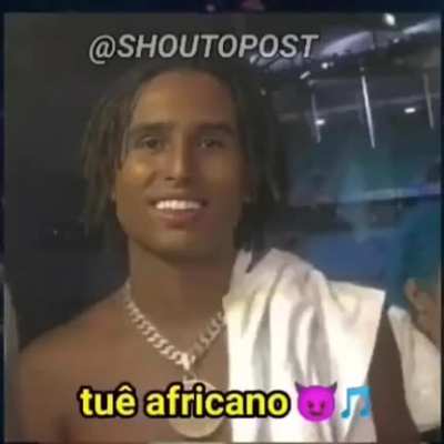 Tu&eacute; africano 😳👌