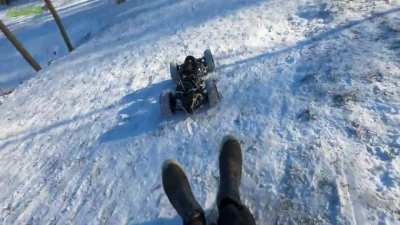 Using a RC-car to travel around, Netherlands