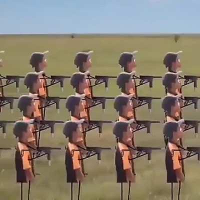 Bir s&uuml;r&uuml; fosil men