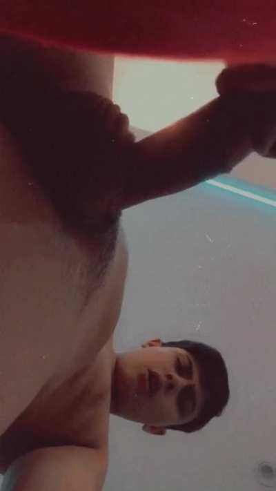 My hard cock hiding in her mouth&darr;&darr;&darr;