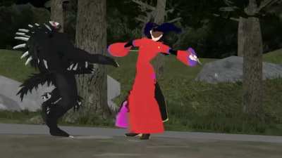 Animation Practice:My OC Meihua vs Beowolvs Part3