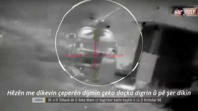 HRE raid on a TFSA position in Mare, Syria