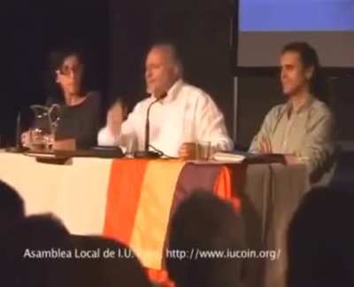 Palabras de Julio Anguita: