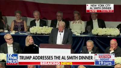 Donald Trump discusses "White Dudes For Harris"