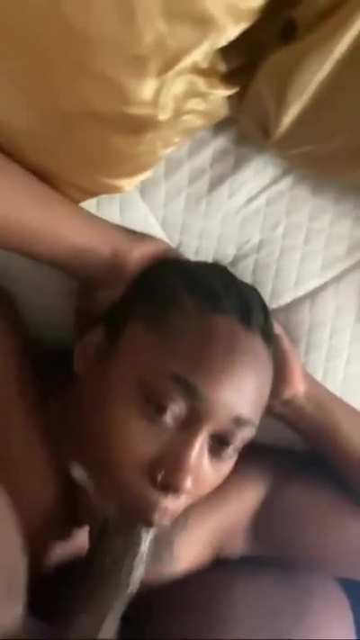 Use her mouth