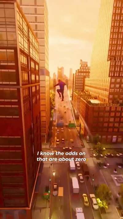 "Hello, God. This is Peter Parker"