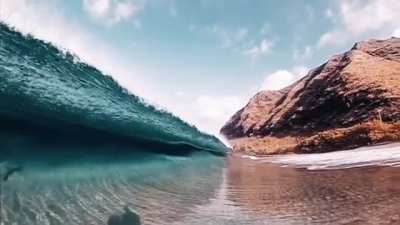 Absolutely stunning crystal clear water in Hawaii