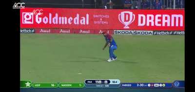 Did Fareed called Asif Ali a 