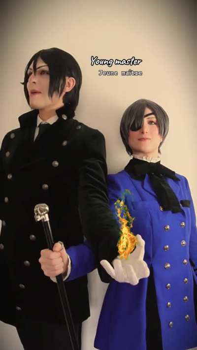 Sebastian is extremely serious with Ciel's food hygiene