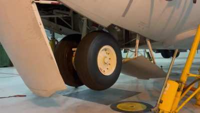 KC-130J nose gear swing