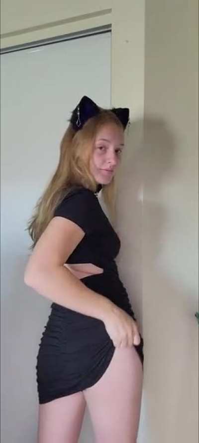Come get me master! I'm not wearing anything underneath 💙😘 Get 50% off my onlyfans right now! New content everyday, I offer dick ratings, exclusive videos and more. Link in bio