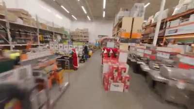 Navi goes to home depot