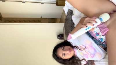Matildem rubbing pussy