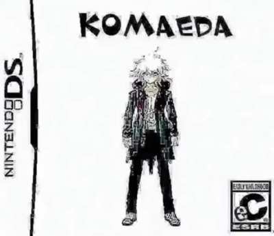 Nagito Komaeda on the Nintendo DS