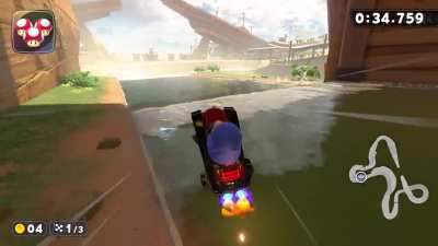 Pulling off the super splash on Faraway oasis