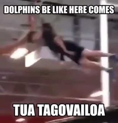Can&rsquo;t wait for Tua to be out there next week (not concussed just a back injury)
