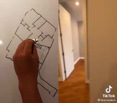 More nightmarish NYC appartement layout! How to get stuff through them hallways?!