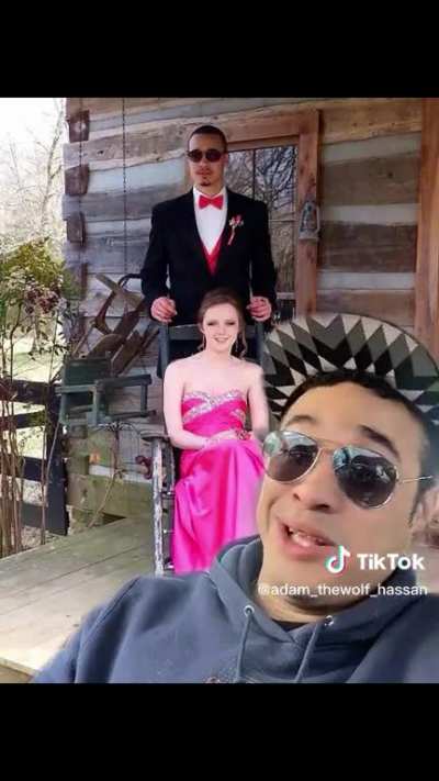Maegan Hall prom photos
