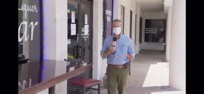 Florida bar owner bans customers wearing facemasks