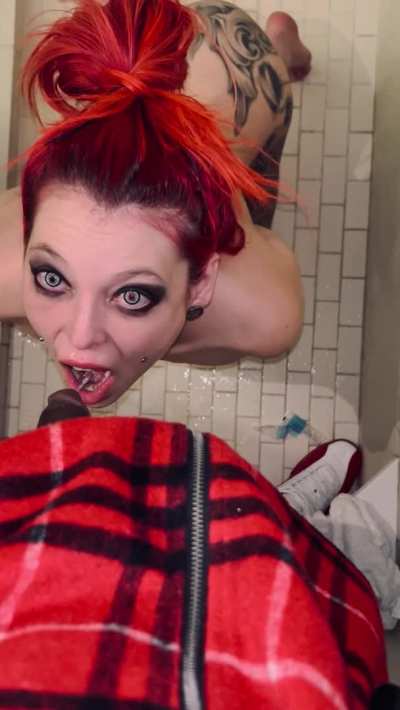 I offered to be the toilet at the hotel party&hellip;