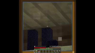 My non-Euclidian 'Slice of Minecraft'!