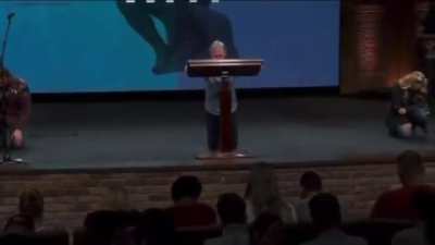 Televangelist cries after realizing Joe Biden is the President
