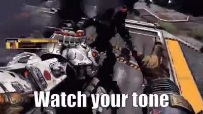 &ldquo;Watch your tone"