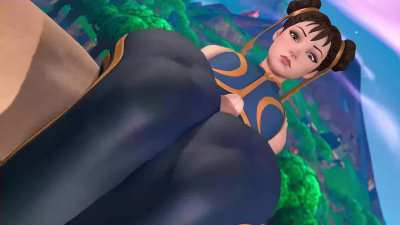 Chun-Li Giving A Thighjob (Jinouga97) [Street Fighter &amp;amp; Fortnite]