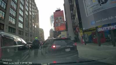 [USA] this happened after driving 2 miles in 2 hours. Was that a red light ticket or something else?