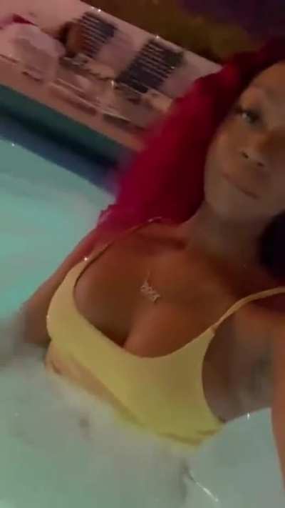 At The Pool.
