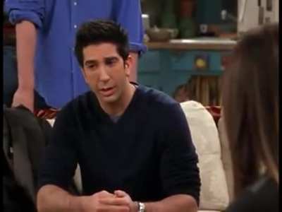 One of my favorite scenes. Love in the end when Ross says &bdquo;Phoebe&lsquo;s ruined it for me&ldquo;