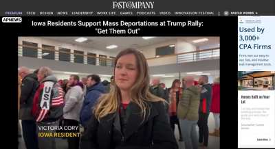 Iowa Residents Support Mass Deportations at Trump Rally: 