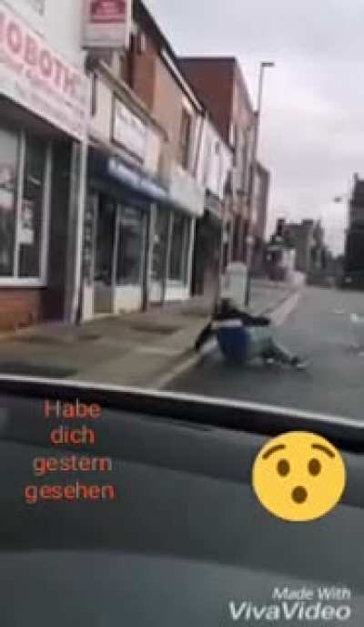 I get knocked down!