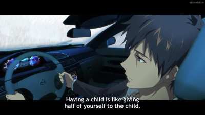 Child an bio father have a moment while in a Elon car and also Odin is a Necro god