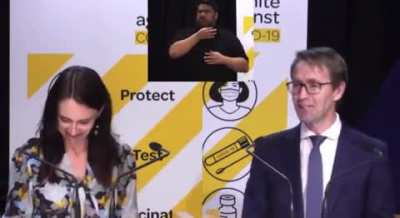 NZ PM and Director-General's reaction to being asked if sexual relations between a patient and a visitor to Auckland Hospital is a high risk activity at lockdown Level 4