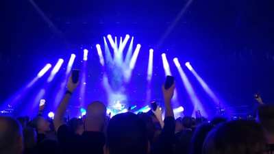 "You made me forget the words!" - at Wembley tonight