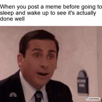 It truly is a nice feeling