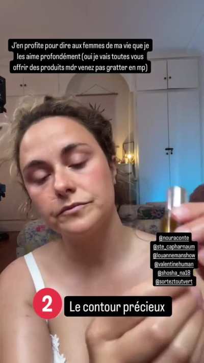 Story Insta avec montage.