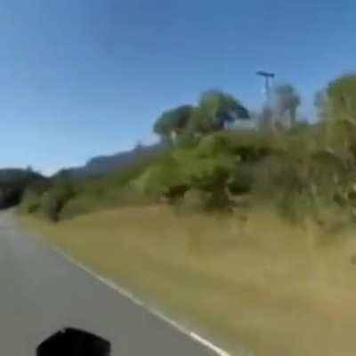 Came outta nowhere…