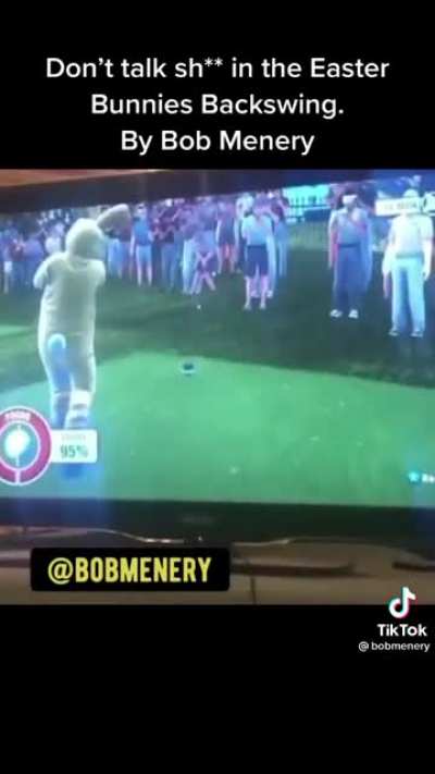 Damn, what a backswing!