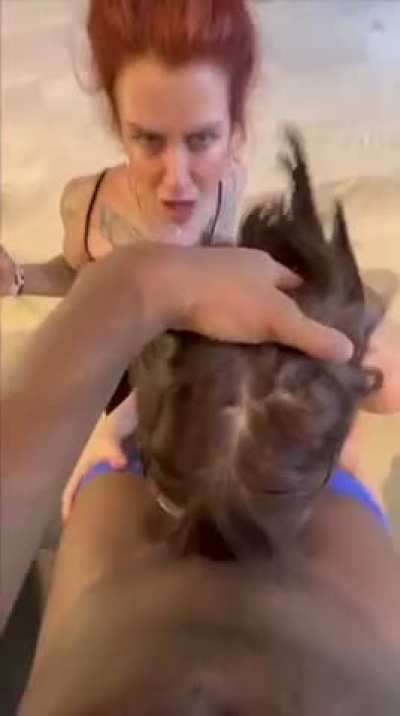 Can I fuck your throat like this baby?