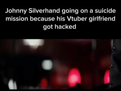 "Alt-chan needed me, V"