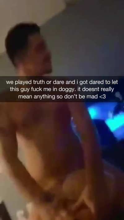 Just a dare, don't worry
