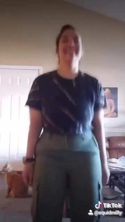 Weight loss/sobriety check! Same outfit, same song, different me! 2 months apart