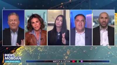 Stephen Miller&rsquo;s wife Katie Miller having a full-on meltdown on live TV. When Cenk Uygur called out her lies from the Piers Morgan show, she snapped, accusing him of being &ldquo;anti-Semitic&rdquo; and &ldquo;racist,&rdquo; and even claiming people attacked her kids (they didn&rsquo;